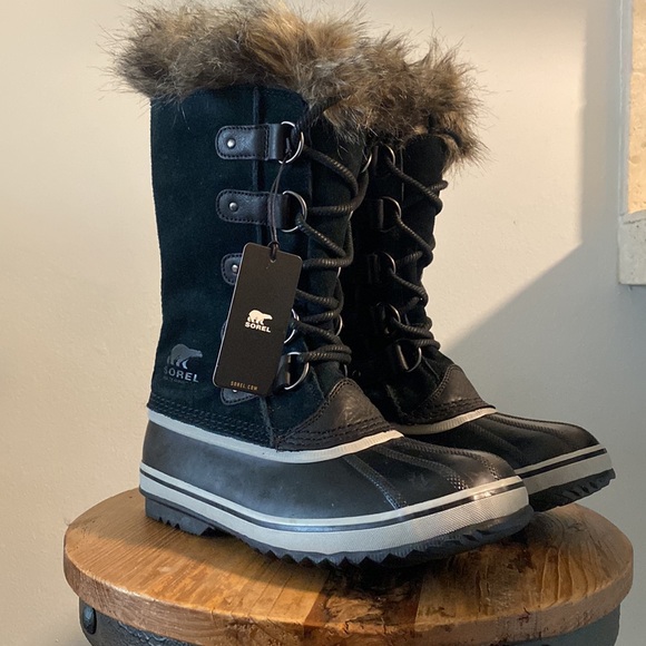 Sorel Women's Joan of Arctic - Black/Quarry - Picture 5 of 8